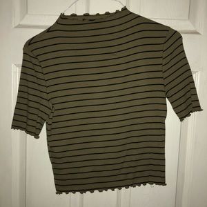 Striped Crop Top